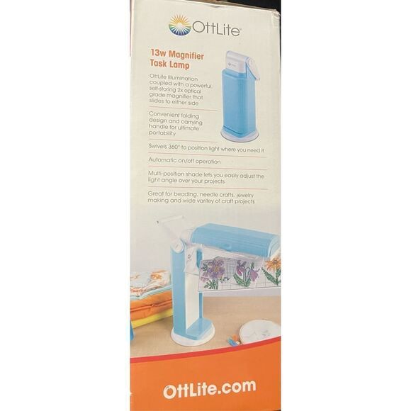 OTT LITE 13 W Magnifier TASK Lamp - Picture 2 of 4